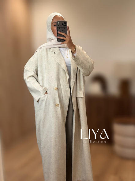 Trench oversized - Lin