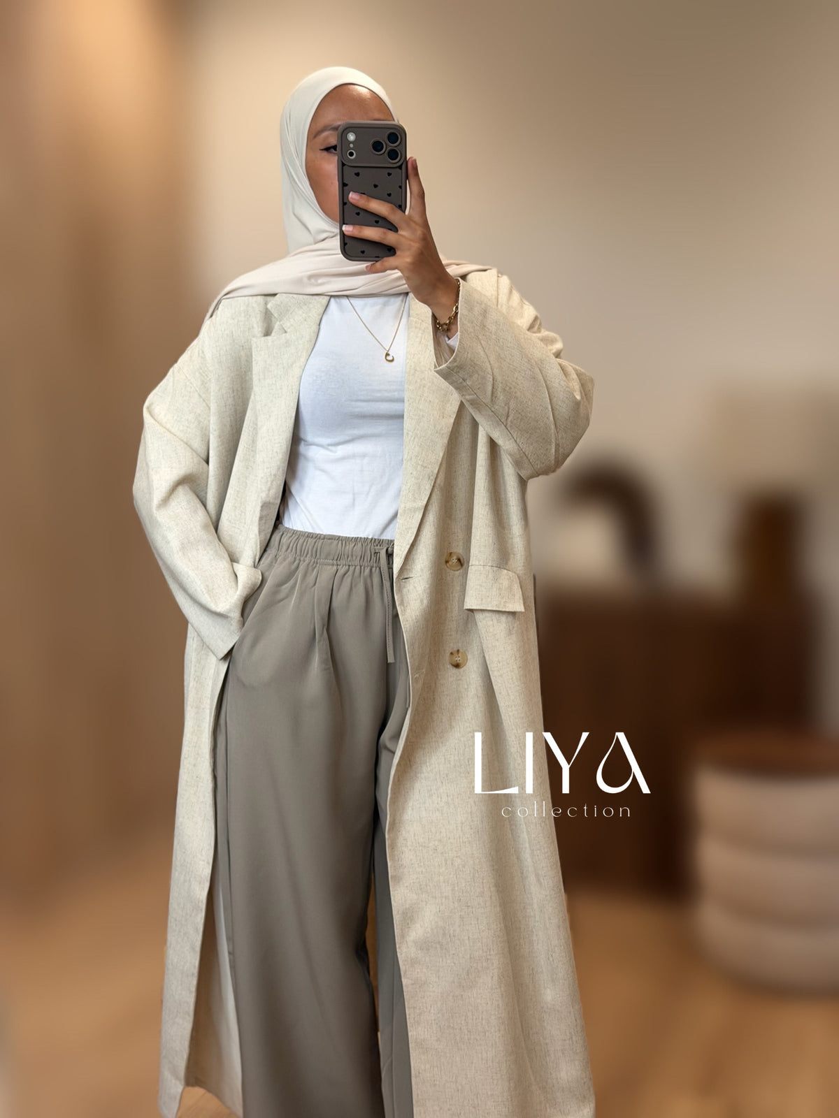 Trench oversized - Lin