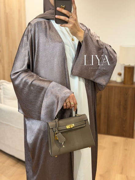 Kimono en effet SATIN - Rose gold