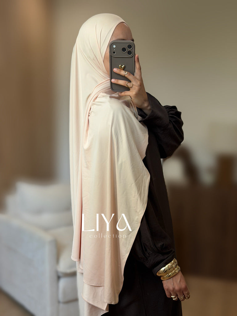 Hijab en liquid JERSEY - Plusieurs coloris