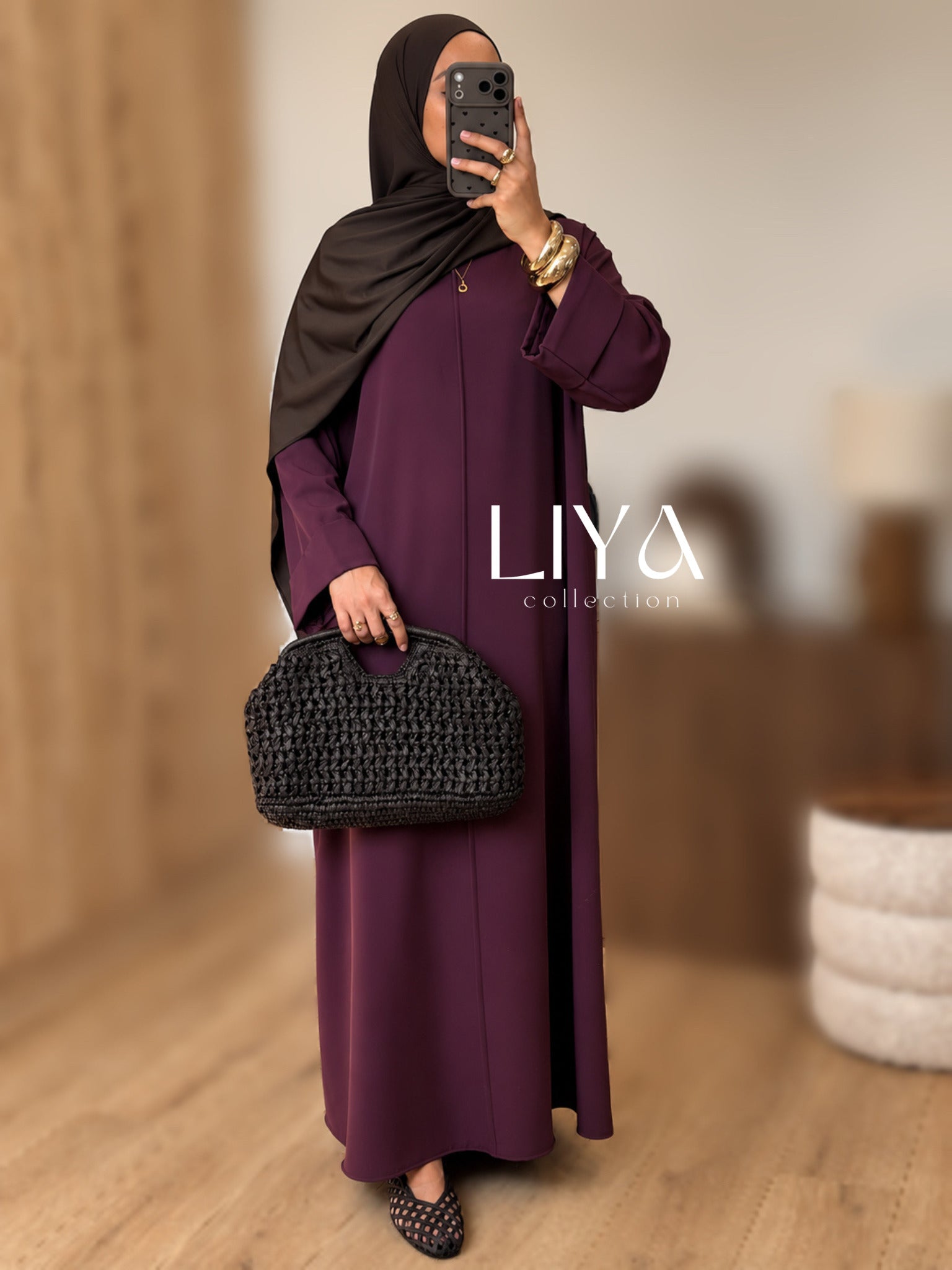 Abaya basique - Plusieurs coloris