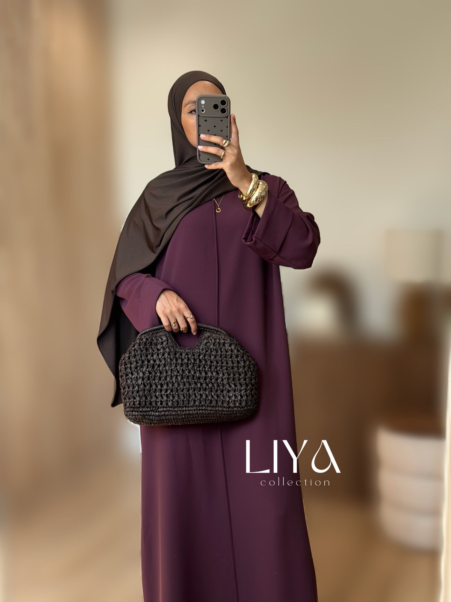 Abaya basique - Plusieurs coloris