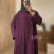 Abaya basique - Plusieurs coloris