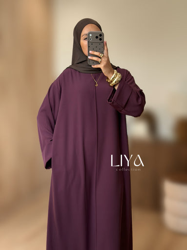 Abaya basique - Plusieurs coloris