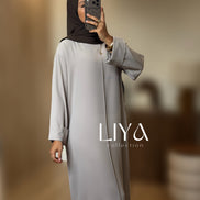 Abaya basique - Plusieurs coloris