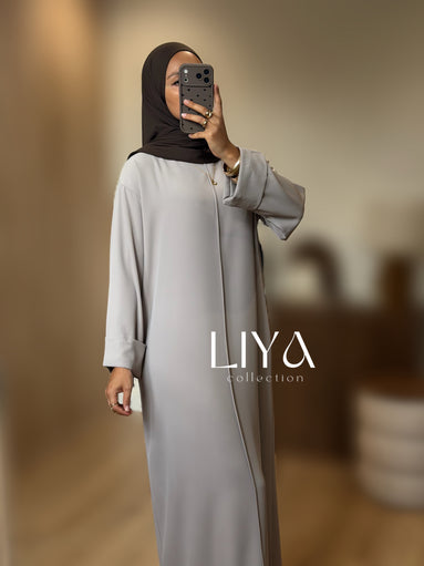 Abaya basique - Plusieurs coloris