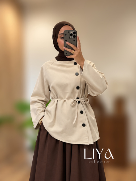 Veste à bouton - Plusieurs coloris