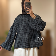 Chemise oversized à carreaux
