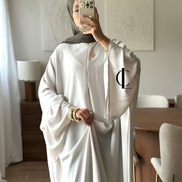 Abaya à zip 